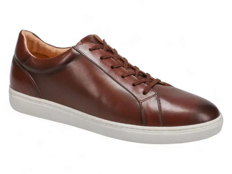 Michael Ellis Brenden Lace-Up Sneaker Tobacco