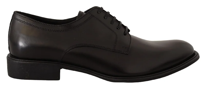 Dolce & Gabbana Elegant  Leather Formal Derby Men's Shoes