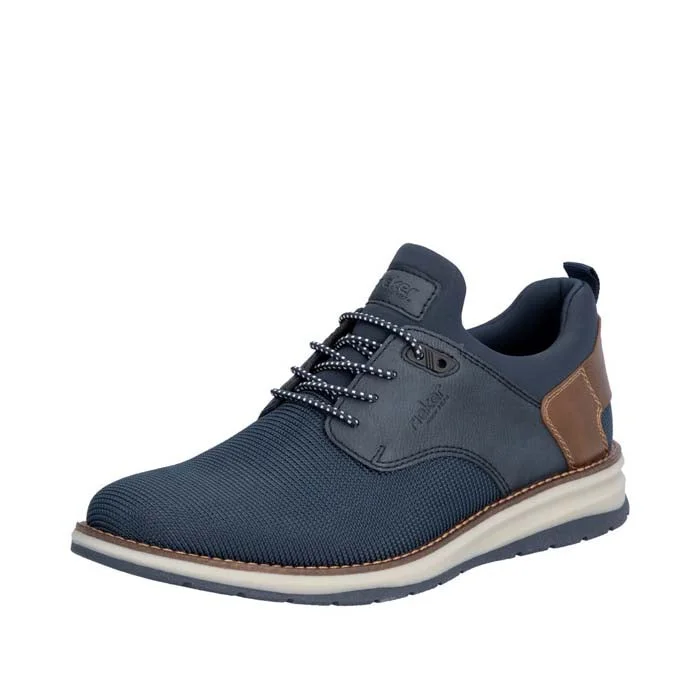 Mens Rieker Dustin 50 in Baltik/Lake/Mogano/Navy