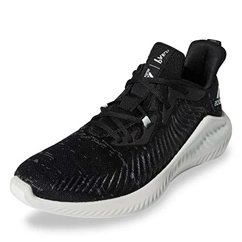 adidas Herren Alphabounce+ Parley Laufschuh, CBLACK/LINGRN/FTWWHT, 44 2/3 EU