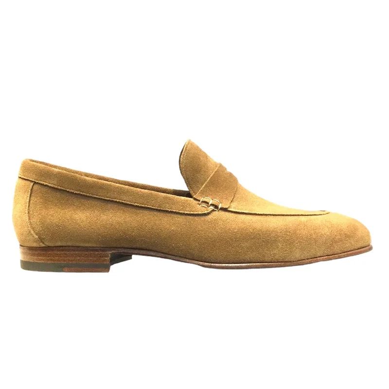 LOAFER UNLINED WITH PENNY STRAP SUEDE LEATHER