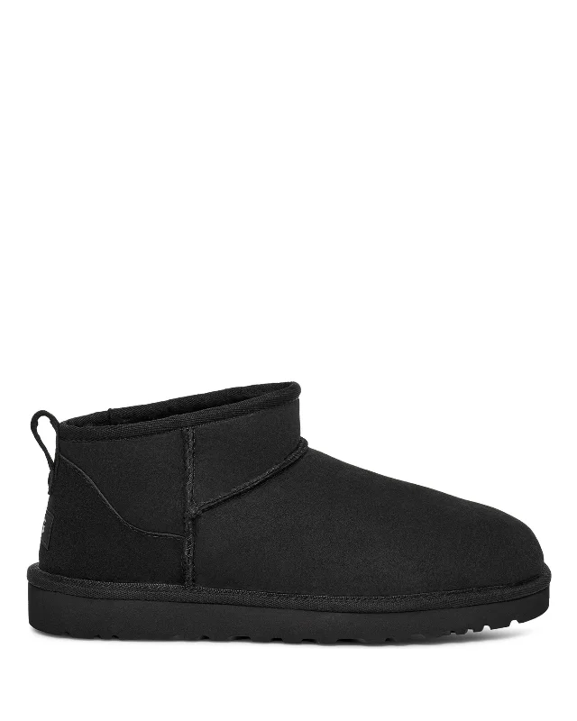 M Classic Ultra Mini Black Suede