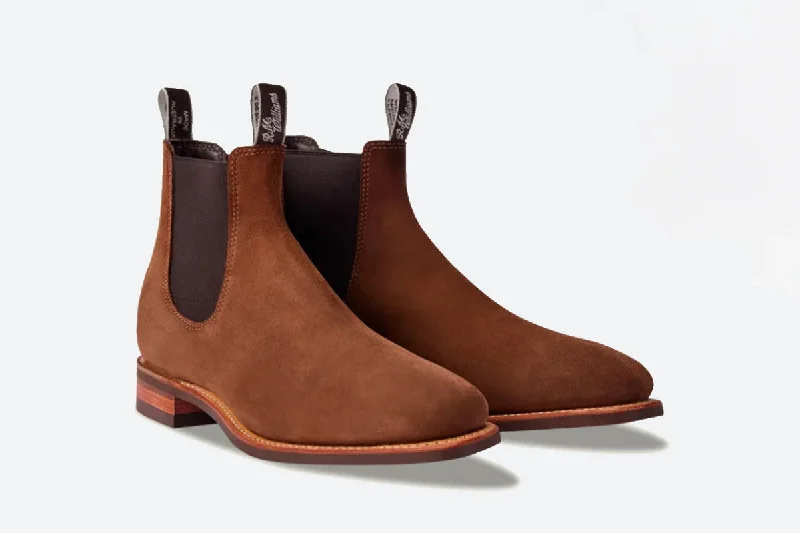 R.M. Williams Comfort Craftsman - Brown Suede