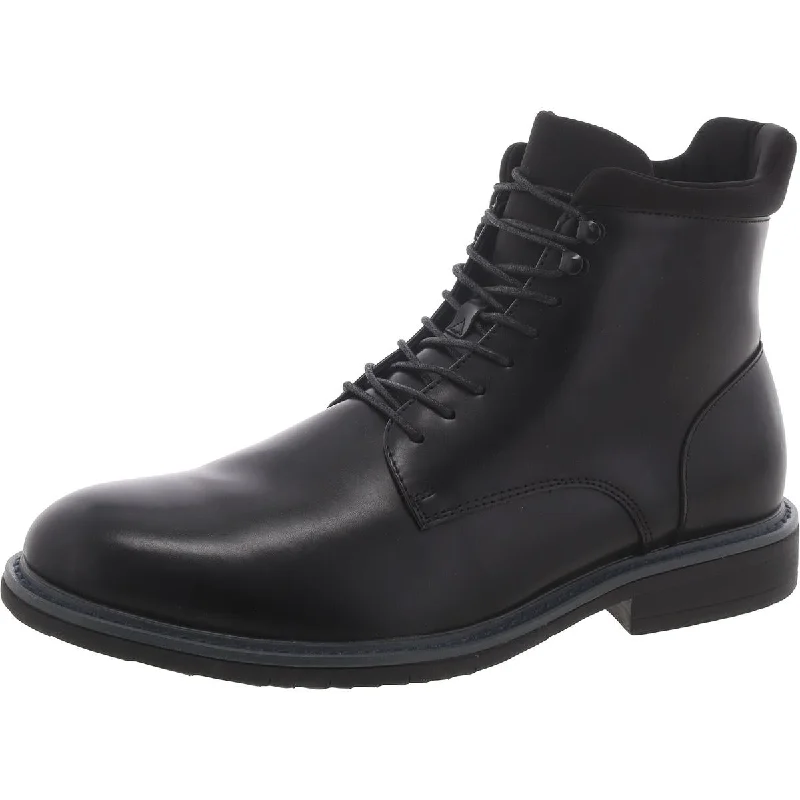 Kenneth Cole Reaction Mens Klay Tech Flex Boot PT Lace-Up Combat & Lace-Up Boots