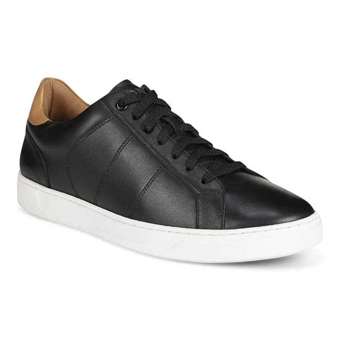 Mens Vionic Lucas Court in Black/Tan