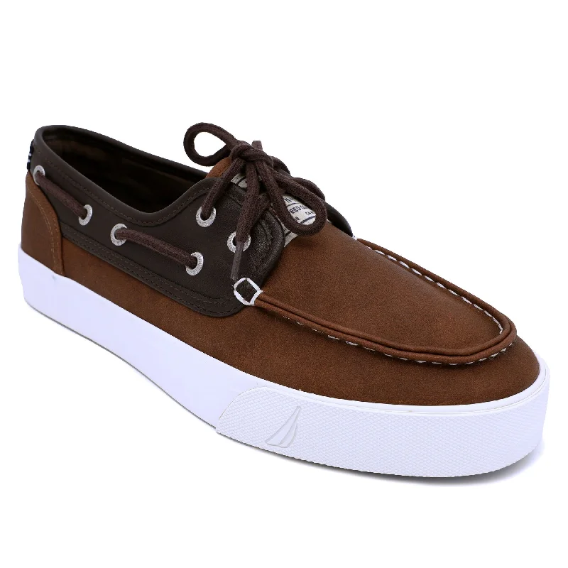 Nautica Spinnaker Mixed-Media Boat Shoe