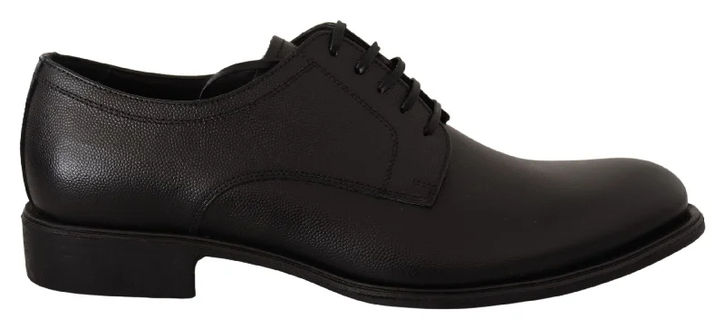 Dolce & Gabbana Elegant  Leather Derby Men's Shoes