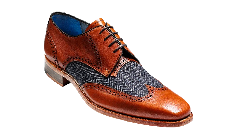 Jackson - Cedar Calf / Blue Tweed