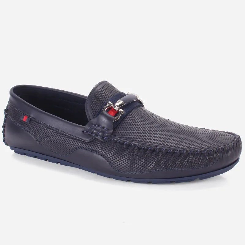 Mens "THIAGO" Casual Slip On Moccasin Shoes