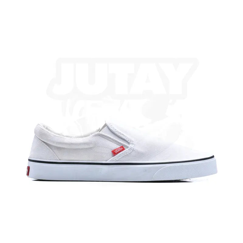 SLIP ONS - WHITE