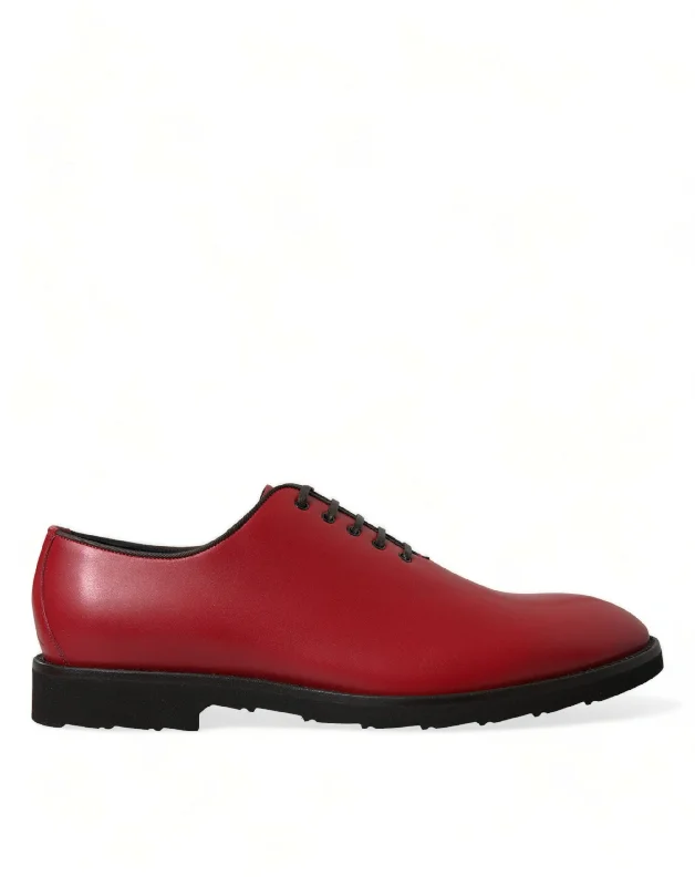 Dolce & Gabbana Elegant  Leather Oxford Dress Men's Shoes