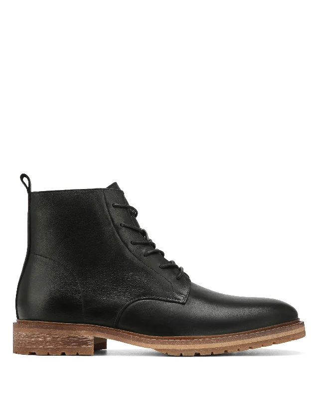 Burt Black Venice Leather