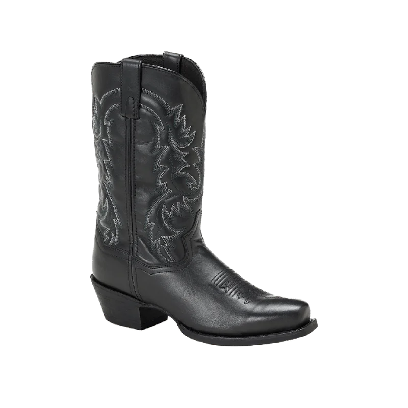 Dan Post Men's Black Tumbled Western Boots