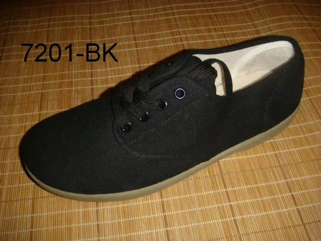 Cornelius -- Black Canvas Oxford -- Black