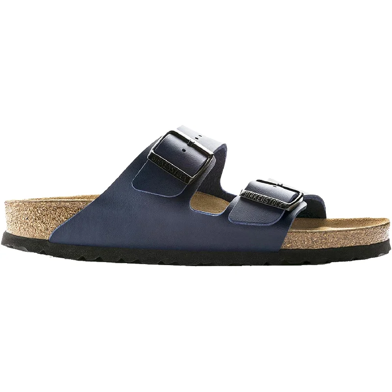 Unisex Birkenstock Arizona Soft Footbed Blue Birko-Flor